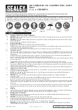 Preview for 1 page of Sealey CP20VGT3 Quick Start Manual