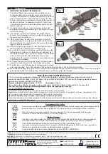 Preview for 2 page of Sealey CP36S Instructions