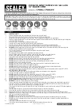 Preview for 1 page of Sealey CP400LI Instructions