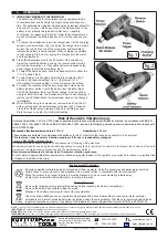 Предварительный просмотр 2 страницы Sealey CP72S Instructions