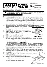 Sealey CPG12V.V2 Instructions preview