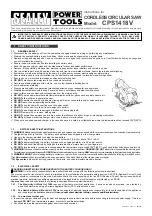 Sealey CPS1418V Instructions preview