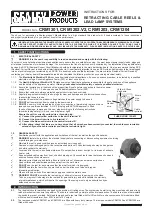 Preview for 1 page of Sealey CRM1201 Instructions