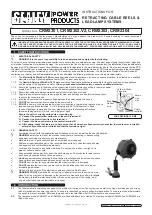 Sealey CRM2301 Instructions preview