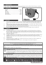 Preview for 2 page of Sealey CRM251 Instructions