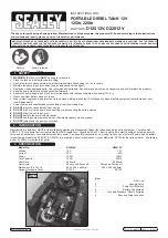 Предварительный просмотр 1 страницы Sealey D12512V Instructions