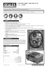 Sealey D200T Quick Start Manual preview