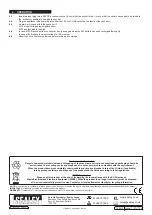 Preview for 2 page of Sealey DC2412 Instructions