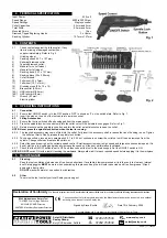 Preview for 2 page of Sealey E540 Quick Start Manual