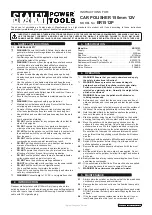 Preview for 1 page of Sealey ER1512P Instructions