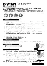 Sealey ES350.V2 Instructions preview