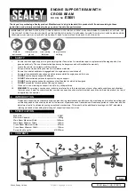 Предварительный просмотр 1 страницы Sealey ES601 Instructions