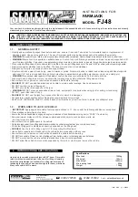 Sealey FJ48 Instructions предпросмотр