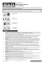 Предварительный просмотр 1 страницы Sealey G3101 Instructions