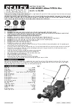 Preview for 1 page of Sealey GL109 Instructions