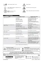 Preview for 4 page of Sealey GL112 Instructions