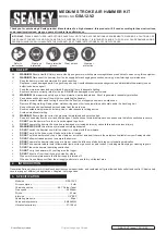 Preview for 1 page of Sealey GSA12.V2 Manual