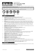 Sealey GSA25.V2 Instructions preview