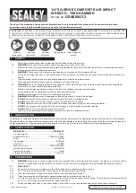 Preview for 1 page of Sealey GSA6004.V2 Instructions