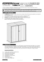 Preview for 1 page of Sealey GSS150815 Instructions Manual