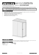 Sealey GSS150819SDG Instructions Manual preview