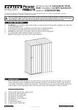 Preview for 1 page of Sealey GSS150819SL Instructions Manual