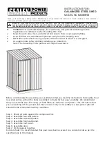 Предварительный просмотр 1 страницы Sealey GSS1515 Instructions Manual