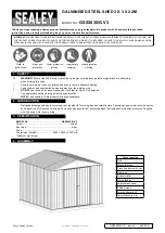 Preview for 1 page of Sealey GSS3030/G.V3 Quick Start Manual