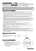 Sealey GWE1200.V2 Instructions preview