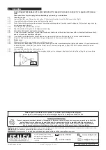 Preview for 3 page of Sealey HP01 Instructions