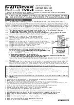 Sealey HS103K Instructions preview