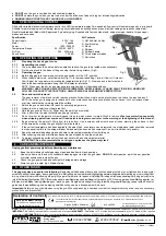 Предварительный просмотр 2 страницы Sealey HS104K Quick Start Manual