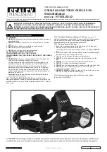 Sealey HT105LED Instruction Manual preview