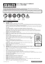 Preview for 1 page of Sealey HVLP3000 Instructions