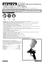 Sealey HVLP732 Instructions preview