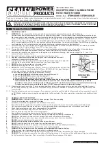 Предварительный просмотр 1 страницы Sealey IFSH1809R Instructions