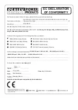 Preview for 4 page of Sealey IFSH1809R Instructions