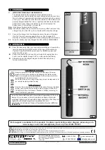 Preview for 2 page of Sealey LED026 Instruction Manual