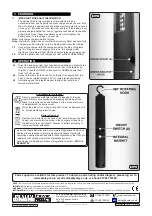 Preview for 2 page of Sealey LED026EU Instructions