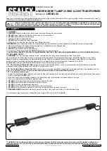 Sealey LED033.V2 Instructions preview