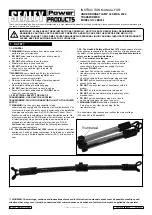 Preview for 1 page of Sealey LED038 Instruction Manual