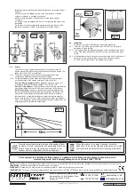 Предварительный просмотр 2 страницы Sealey LED110S Instructions