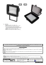 Preview for 2 page of Sealey LED130.V2 Instructions