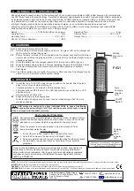 Preview for 2 page of Sealey LED3009 Instruction Manual