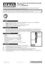 Preview for 1 page of Sealey LED36012V Quick Start Manual