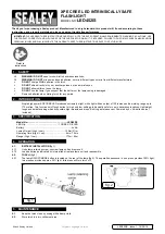 Sealey LED452IS Quick Start Manual preview