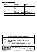 Предварительный просмотр 5 страницы Sealey LS370H Instructions For Use