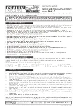 Sealey MA10 Instructions preview