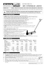 Preview for 1 page of Sealey MaJ25 Manual