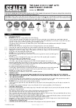 Sealey MBC250 Quick Start Manual preview